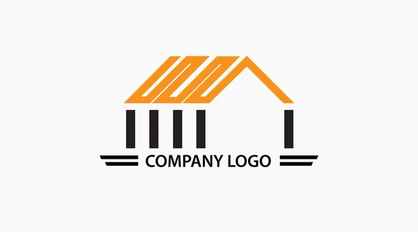 Будинок Логотип Векторний Дизайн — стокове фото