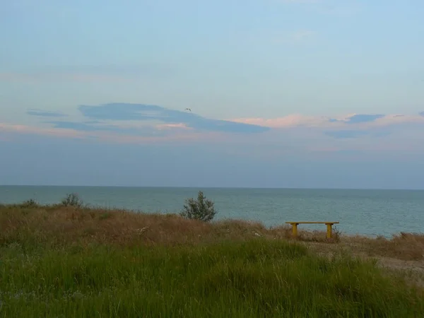 Azov Denizi Yakınlarında Akşam — Stok fotoğraf