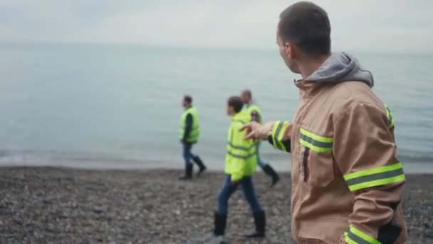 Problém Pohřešované Osoby Hledání Zmizelo Nebo Lidé Ztratili Oběti Katastrof — Stock video