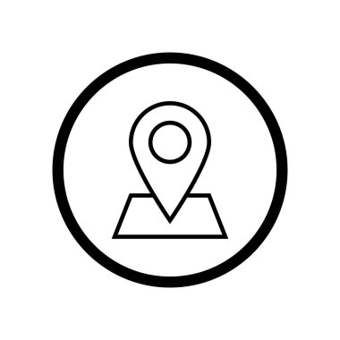 Dairesiz ve Dairesiz Düz Simge Tasarımı