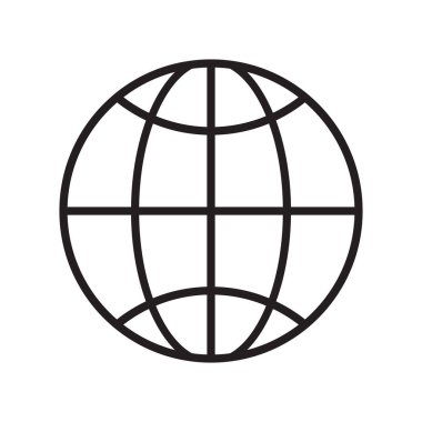 Dairesiz ve Dairesiz Düz Simge Tasarımı