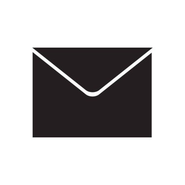 posta zarfı simgesi. posta zarfı vektör illüstrasyonu.