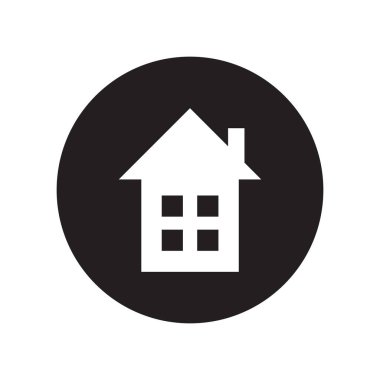 Emlak simgesinin sembolü olan ev