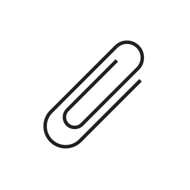 Klip simgesi tasarımı. Simgeyi satır dışına çıkar