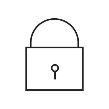 Simge tasarımını kilitle. Simgeyi satır dışına çıkar