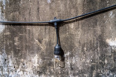 Grunge beton duvar koyu ve gri renk doku Vintage arka plan için