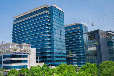 Singapur - 13 Haziran 2024: esso, Singapur 'da mobil bina