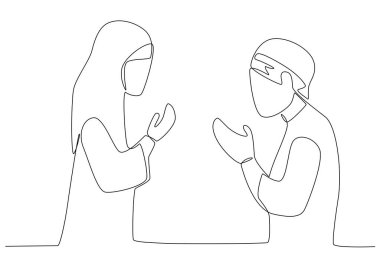 İki dost canlısı adam birbirine sarılıyor. Silayturahim tek satır çiziyor