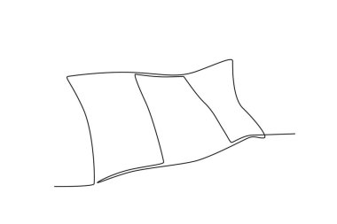 Bir Peru bayrağı. Fiestas patrias Peru tek satırlık çizim