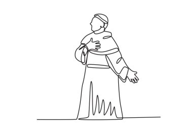 Bir papaz halkına öğretiler verir. Protestanları yeniden biçimlendirin.