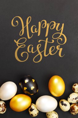 Paskalya yumurtaları ve Mutlu Paskalya mektupları, tatil konsepti