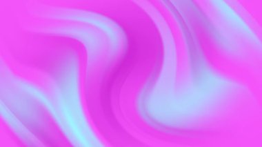 Neon dalga arka planı. Soyut pembe ve ultraviyole gradyan 4k animasyon