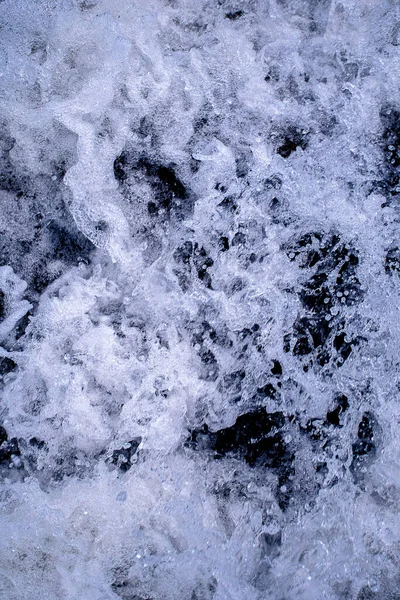 Mer Eau Vague Océan Vagues Bleu Nature Plage Surf Mousse — Photo