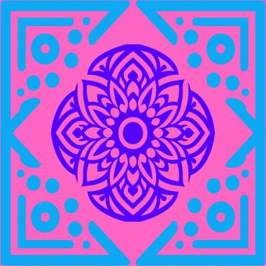 vector mandala abstract background