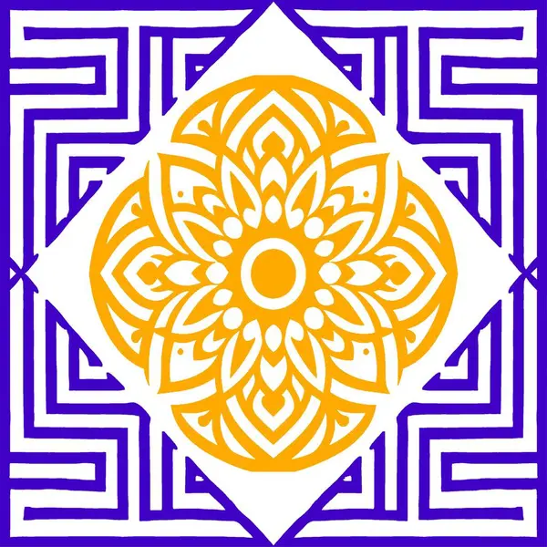 mandala. Hint süsü. dekoratif ögeler