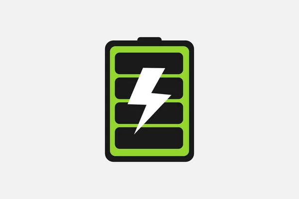 Batteriladdningsnivå Vektorelement — Stock vektor