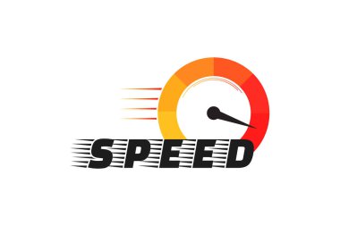 Speed meter for vector illustration clipart