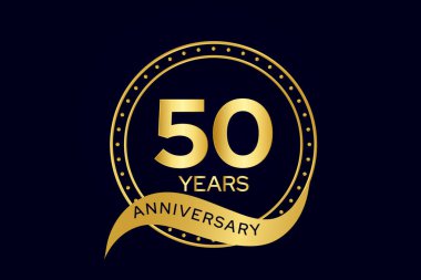 50 yıl boyunca altıncı yıldönümü kutlaması.