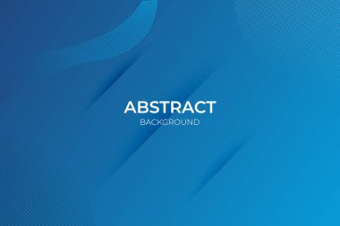 Gradyan arkaplan tasarımlı mavi eğri