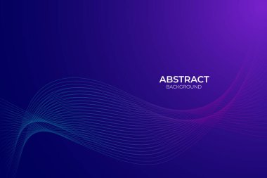 Gradyan mavi soyut arkaplan tasarım vektörü 