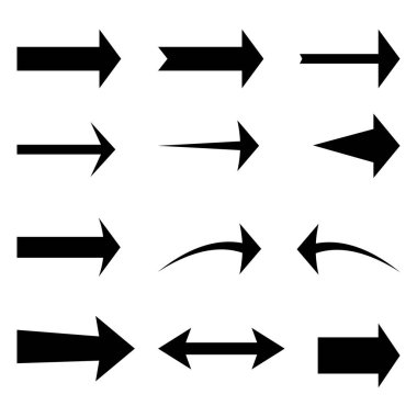 Ok Vektörü eşsiz şekil kümesi Koleksiyonu