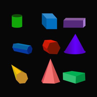 Modern Görsel Tasarım İçin İlham Verici Geometrik Şekiller