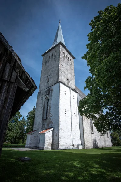 Iglesia Cementerio Mrjamaa Países Bajos —  Fotos de Stock