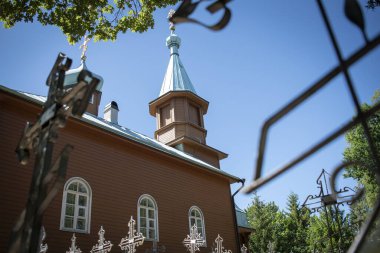 Kutsal Bakire Meryem 'in Yatakhanesi Stavropigian Manastırı. Kureme, Estonya