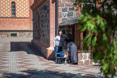 Kutsal Bakire Meryem 'in Yatakhanesi Stavropigian Manastırı. Kureme, Estonya