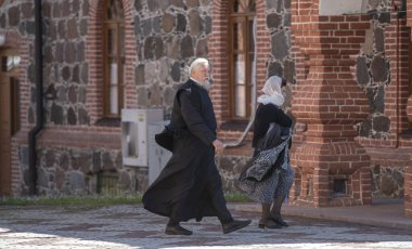 Kutsal Bakire Meryem 'in Yatakhanesi Stavropigian Manastırı. Kureme, Estonya