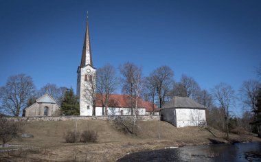 Bu ortaçağ güçlendirilmiş kilise muhtemelen 1230 'larda Tallinn şehrinin kurulmasından kısa bir süre sonra inşa edildi..
