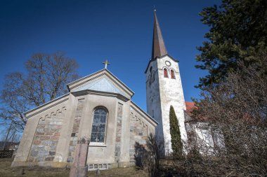 Bu ortaçağ güçlendirilmiş kilise muhtemelen 1230 'larda Tallinn şehrinin kurulmasından kısa bir süre sonra inşa edildi..
