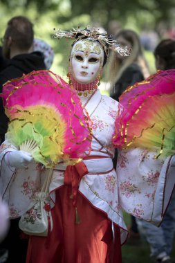 Tallinn 'deki Onbirinci Venedik Karnavalı 27 Mayıs 2023