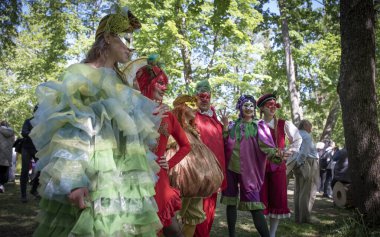 Tallinn 'deki Onbirinci Venedik Karnavalı 27 Mayıs 2023