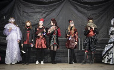 Tallinn 'deki Onbirinci Venedik Karnavalı 27 Mayıs 2023