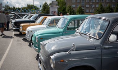 Tapa. - Şehir günü. Tapa Vintage geçit töreni. 2023