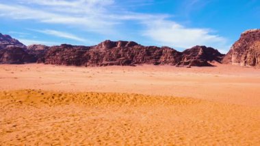 Ürdün 'deki Wadi Çölü.