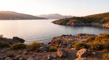 Güzel deniz manzarası