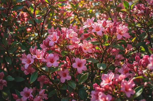 Bahçedeki güzel çiçekler