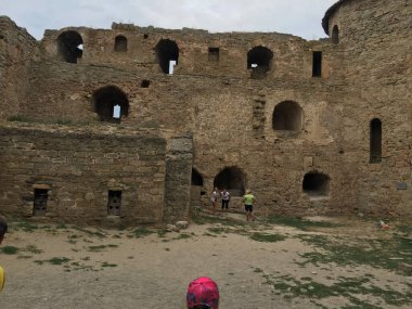 İsrail 'in eski şehrinin kalıntıları. İsrail devleti bölgesinin kalıntıları.