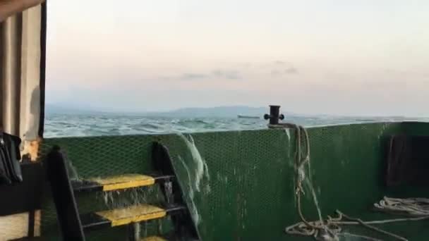 ブルガリア共和国のブルガス港における浚渫及び補助艦隊 — ストック動画