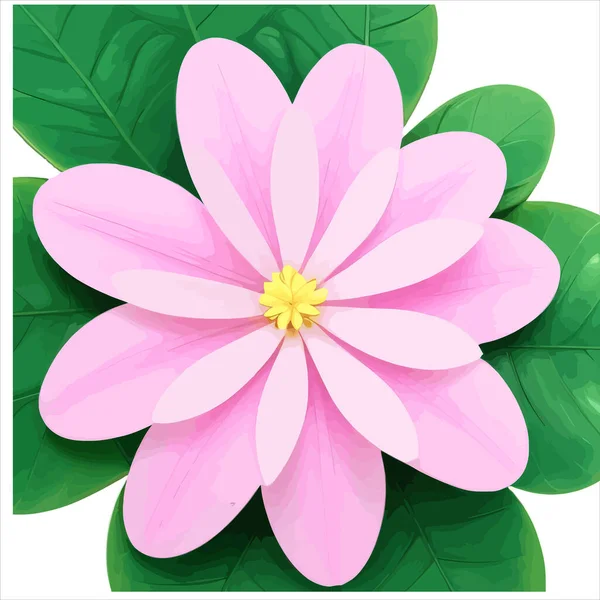 beautiful lotus flower on a white background, vector illustration