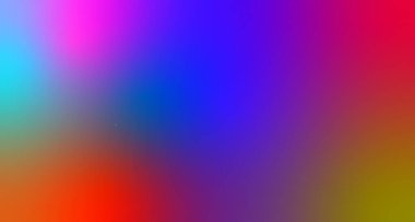 Parlak gökkuşağı renklerinde soyut bulanık gradyan ağ arkaplanı. Renkli yumuşak pankart şablonu. Kolay düzenlenebilir yumuşak renkli vektör çizimi