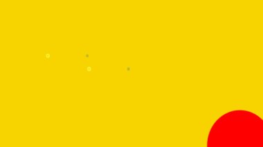 animasyon geometrik şekiller döngü animasyonu. Modern arkaplan, kusursuz hareket tasarımı, ekran koruyucu, fon. 4k animasyon poster pankartı.