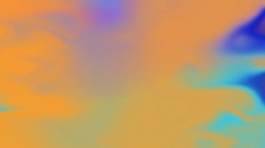 Soyut Bulanık Magenta Mavi Turuncu Yumuşak Gradyan Döngü Yavaş Hareket Arkaplan Döngüsü