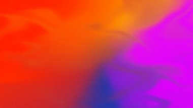 Soyut Bulanık Magenta Mavi Turuncu Yumuşak Gradyan Döngü Yavaş Hareket Arkaplan Döngüsü