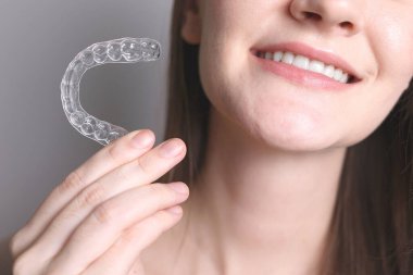 Aligners for aligning teeth  clipart