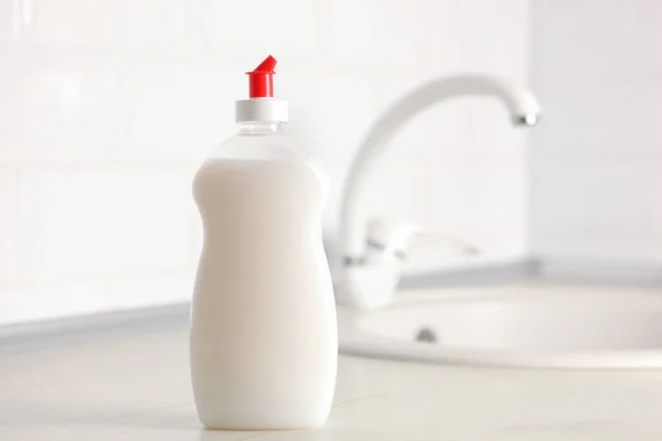 Detergente Para Lavar Platos Limpieza Tareas Domésticas —  Fotos de Stock