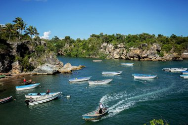 Dominik Cumhuriyeti, Boca de Yuma 'da deniz manzarası