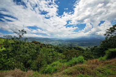 Constanza 'daki dağlar, Dominik Cumhuriyeti. Yüksek kalite fotoğraf